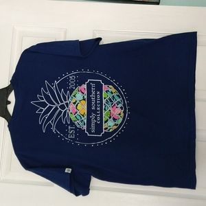 Simply Southern pineapple shirt
